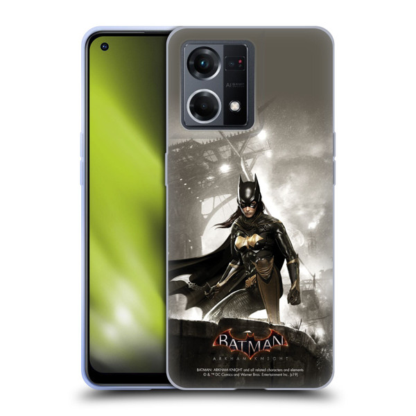 Batman Arkham Knight Characters Batgirl Soft Gel Case for OPPO Reno8 4G