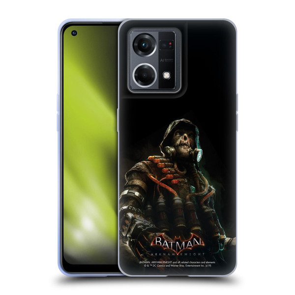 Batman Arkham Knight Characters Scarecrow Soft Gel Case for OPPO Reno8 4G