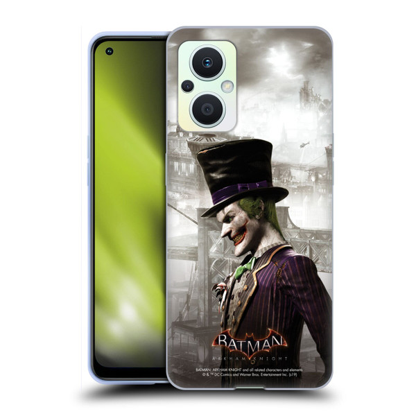 Batman Arkham Knight Characters Joker Soft Gel Case for OPPO Reno8 Lite
