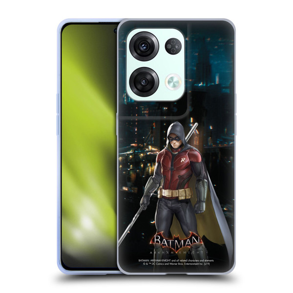 Batman Arkham Knight Characters Red Robin Soft Gel Case for OPPO Reno8 Pro