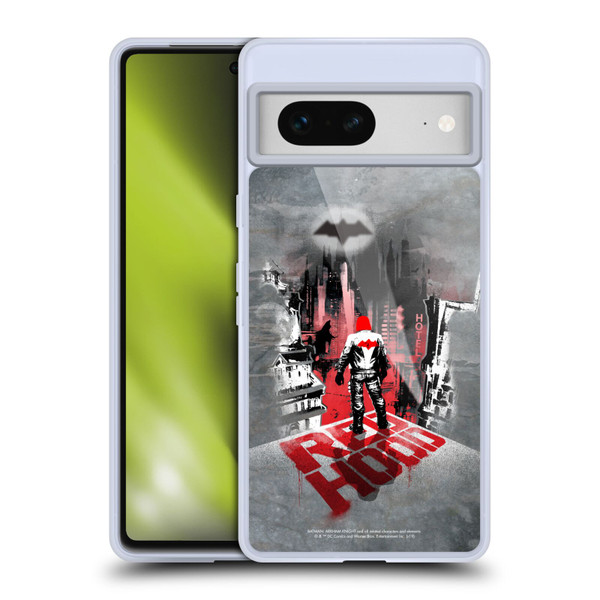 Batman Arkham Knight Graphics Red Hood Soft Gel Case for Google Pixel 7