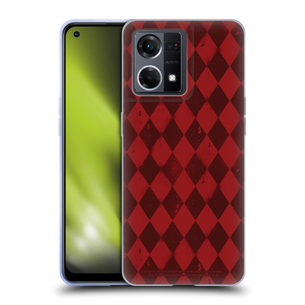 Batman Arkham Knight Graphics Harley Quinn Pattern Soft Gel Case for OPPO Reno8 4G