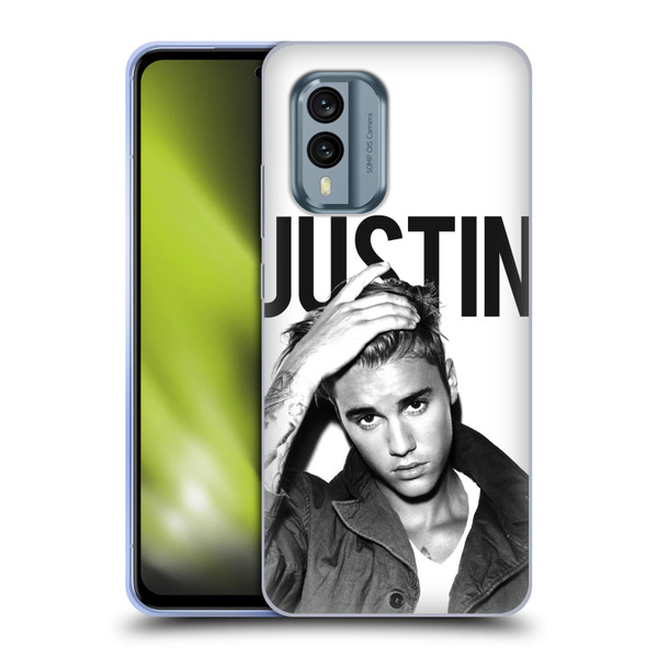 Justin Bieber Purpose Calendar Black And White Soft Gel Case for Nokia X30