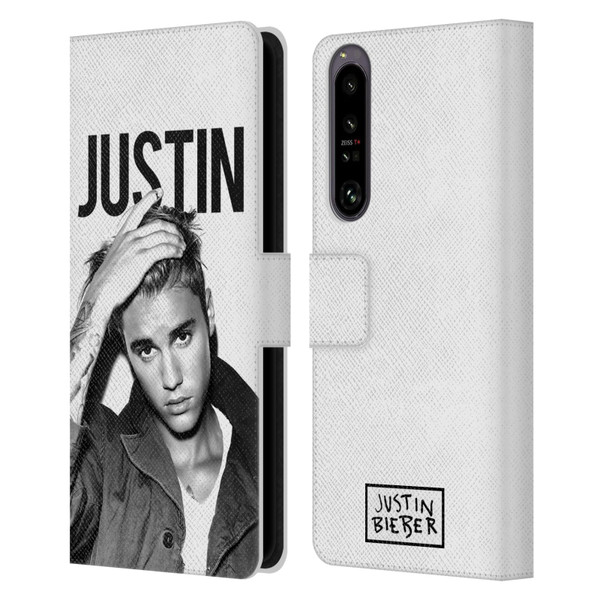 Justin Bieber Purpose Calendar Black And White Leather Book Wallet Case Cover For Sony Xperia 1 IV