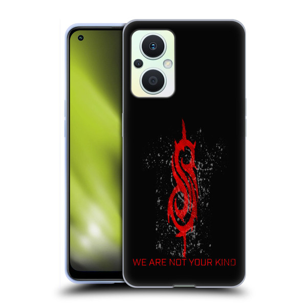 Slipknot We Are Not Your Kind Red Distressed Look Soft Gel Case for OPPO Reno8 Lite