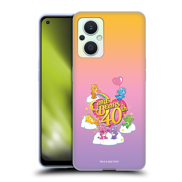 Care Bears 40th Anniversary Celebrate Soft Gel Case for OPPO Reno8 Lite