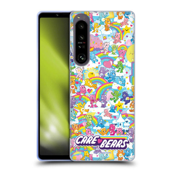 Care Bears 40th Anniversary Rainbow Soft Gel Case for Sony Xperia 1 IV