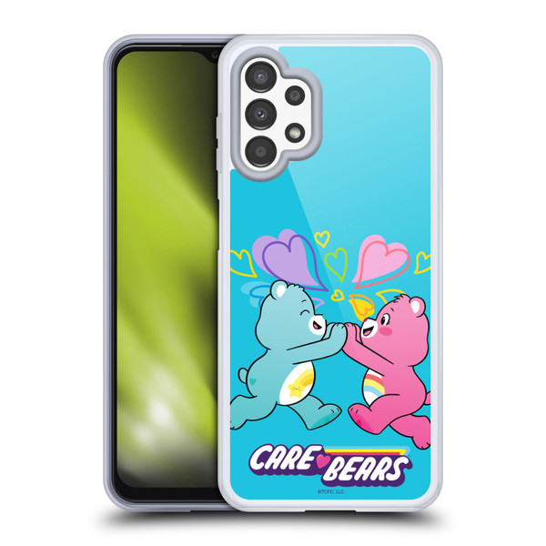Care Bears Characters Funshine, Cheer And Grumpy Group 2 Soft Gel Case for Samsung Galaxy A13 (2022)
