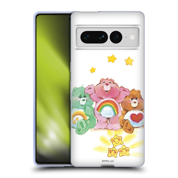Care Bears Classic Group Soft Gel Case for Google Pixel 7 Pro