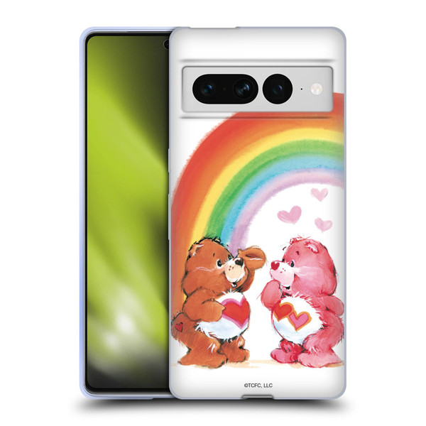Care Bears Classic Rainbow Soft Gel Case for Google Pixel 7 Pro