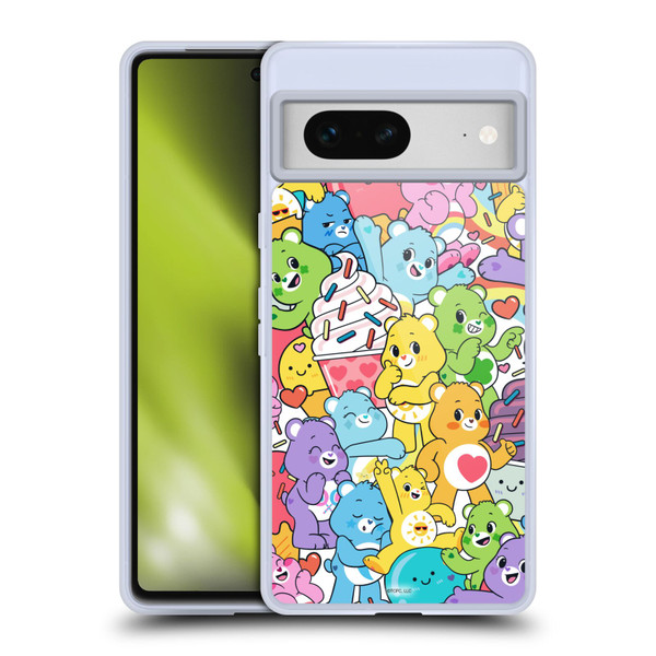 Care Bears Sweet And Savory Character Pattern Soft Gel Case for Google Pixel 7