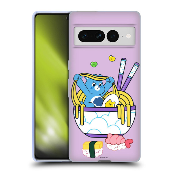 Care Bears Sweet And Savory Grumpy Ramen Sushi Soft Gel Case for Google Pixel 7 Pro