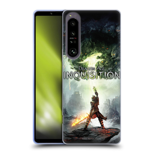 EA Bioware Dragon Age Inquisition Graphics Key Art 2014 Soft Gel Case for Sony Xperia 1 IV
