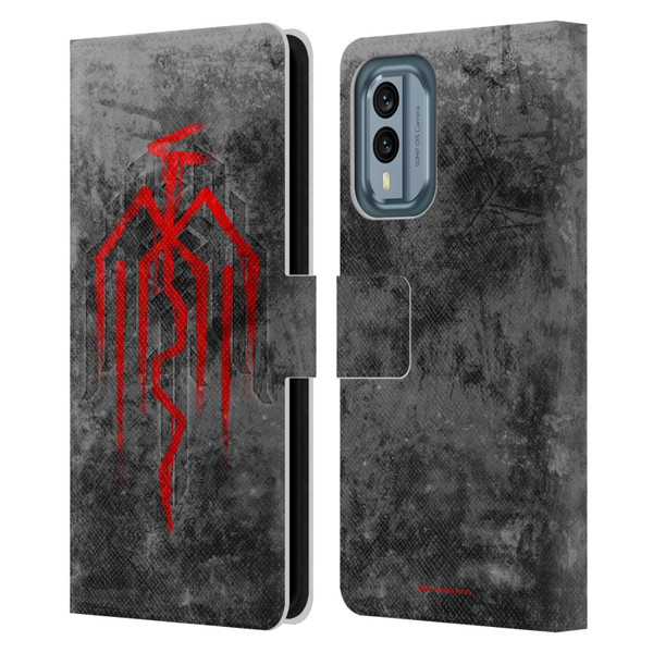 EA Bioware Dragon Age Heraldry City Of Chains Symbol Leather Book Wallet Case Cover For Nokia X30