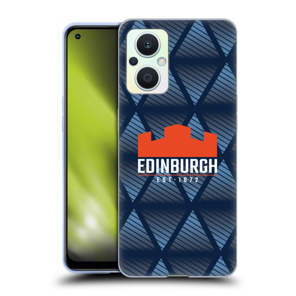Edinburgh Rugby Graphics Pattern Soft Gel Case for OPPO Reno8 Lite