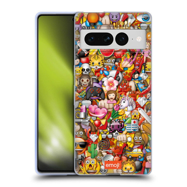 emoji® Trendy Full Pattern Soft Gel Case for Google Pixel 7 Pro