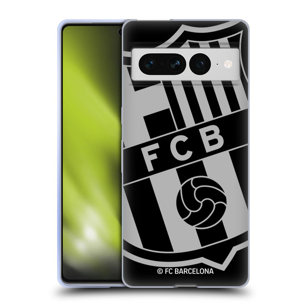 FC Barcelona Crest Oversized Soft Gel Case for Google Pixel 7 Pro
