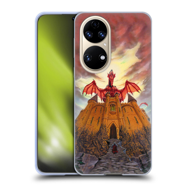 Ed Beard Jr Dragon Friendship Lord Magic Castle Soft Gel Case for Huawei P50