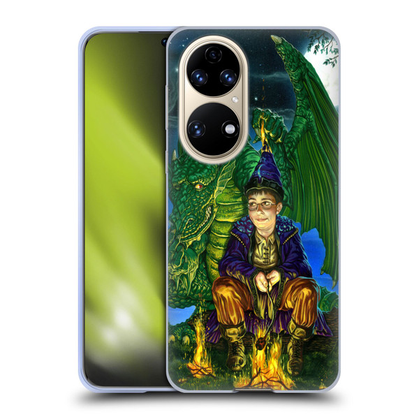 Ed Beard Jr Dragon Friendship Oops Said Soft Gel Case for Huawei P50