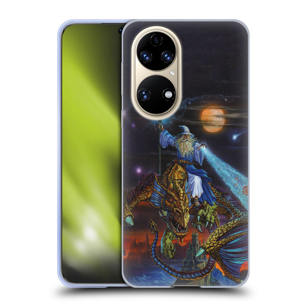 Ed Beard Jr Dragon Friendship Twilight Tempest Soft Gel Case for Huawei P50