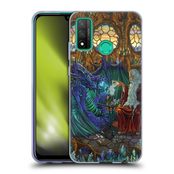 Ed Beard Jr Dragon Friendship Wizard & Dragon Soft Gel Case for Huawei P Smart (2020)