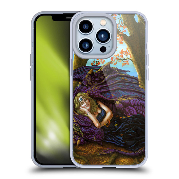 Ed Beard Jr Dragon Friendship Escape To The Land Of Nod Soft Gel Case for Apple iPhone 13 Pro