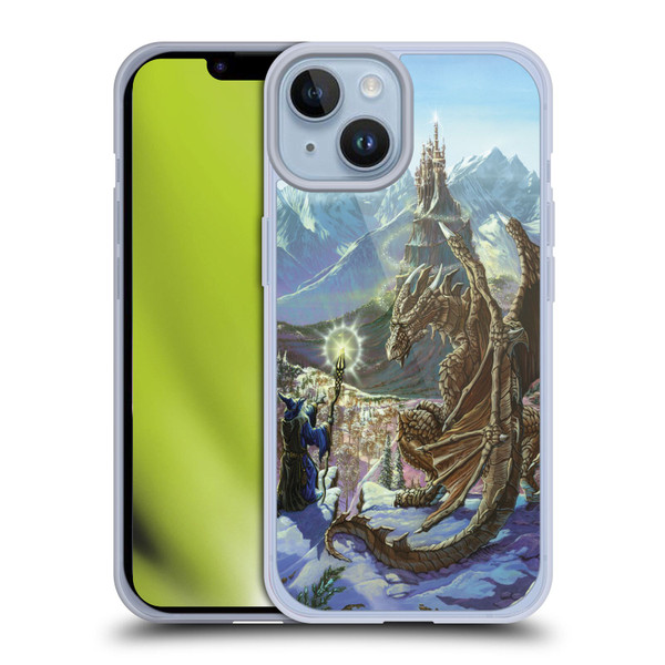 Ed Beard Jr Dragon Friendship Encounter Soft Gel Case for Apple iPhone 14