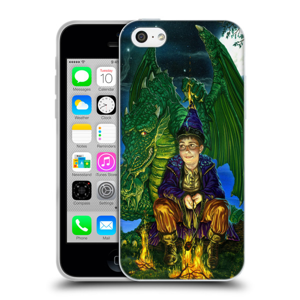 Ed Beard Jr Dragon Friendship Oops Said Soft Gel Case for Apple iPhone 5c