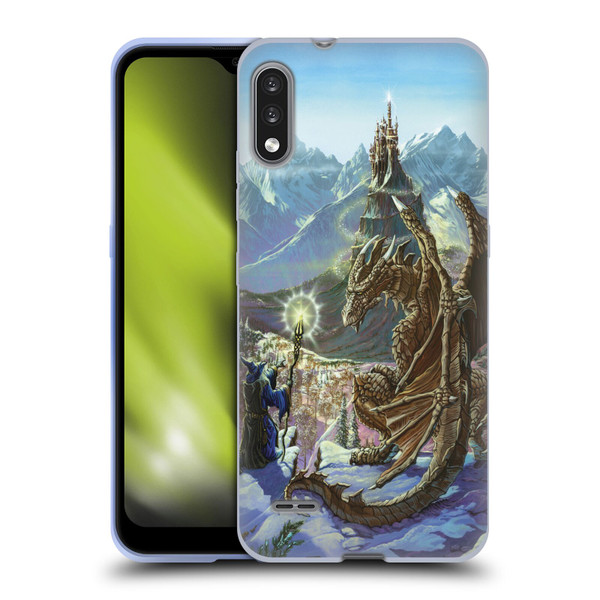 Ed Beard Jr Dragon Friendship Encounter Soft Gel Case for LG K22
