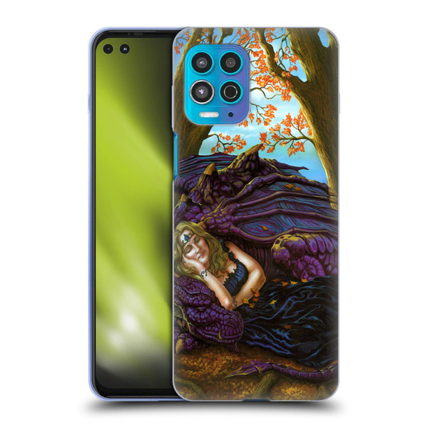 Ed Beard Jr Dragon Friendship Escape To The Land Of Nod Soft Gel Case for Motorola Moto G100