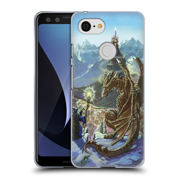 Ed Beard Jr Dragon Friendship Encounter Soft Gel Case for Google Pixel 3