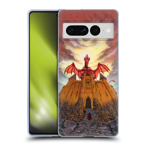 Ed Beard Jr Dragon Friendship Lord Magic Castle Soft Gel Case for Google Pixel 7 Pro