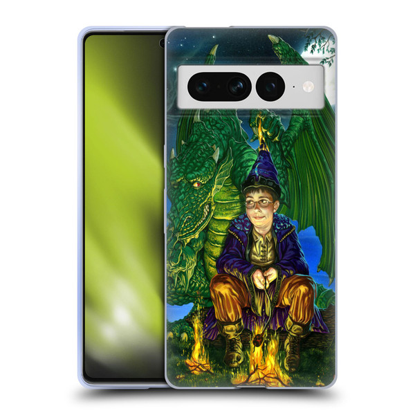 Ed Beard Jr Dragon Friendship Oops Said Soft Gel Case for Google Pixel 7 Pro