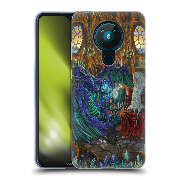 Ed Beard Jr Dragon Friendship Wizard & Dragon Soft Gel Case for Nokia 5.3