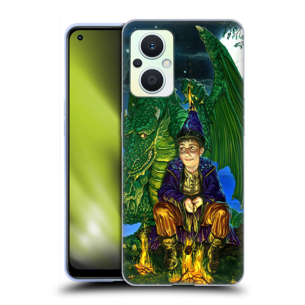 Ed Beard Jr Dragon Friendship Oops Said Soft Gel Case for OPPO Reno8 Lite