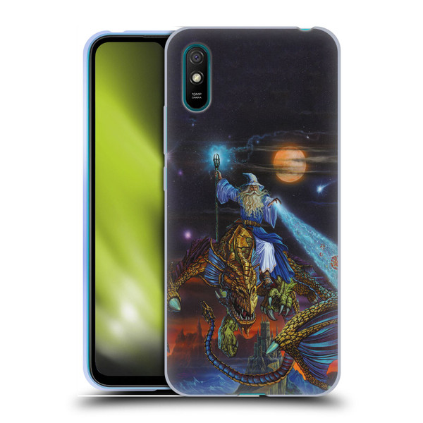 Ed Beard Jr Dragon Friendship Twilight Tempest Soft Gel Case for Xiaomi Redmi 9A / Redmi 9AT