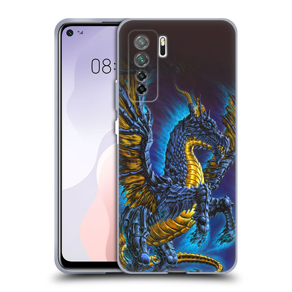 Ed Beard Jr Dragons Mare Soft Gel Case for Huawei Nova 7 SE/P40 Lite 5G