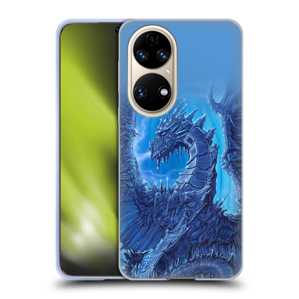 Ed Beard Jr Dragons Glacier Soft Gel Case for Huawei P50