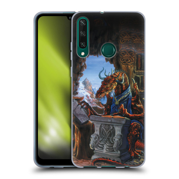Ed Beard Jr Dragons Ancient Scholar Soft Gel Case for Huawei Y6p