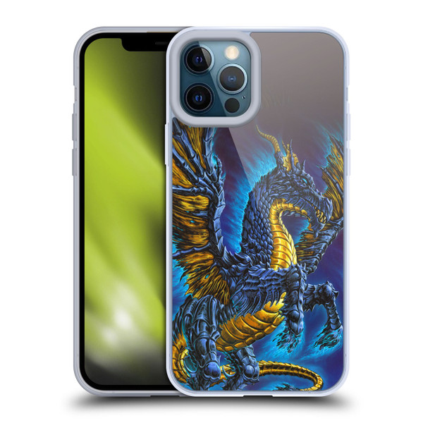 Ed Beard Jr Dragons Mare Soft Gel Case for Apple iPhone 12 Pro Max