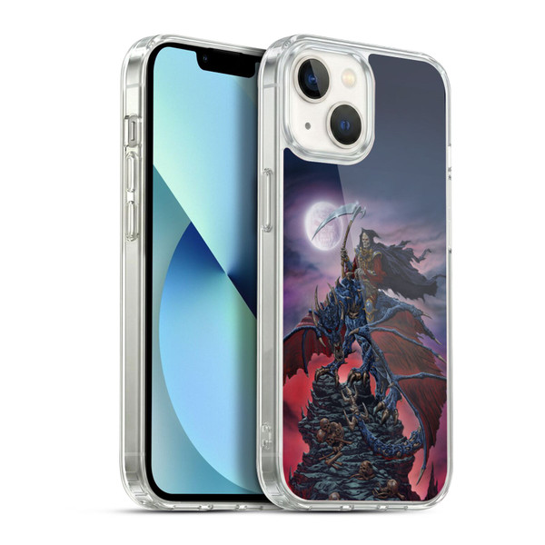 Ed Beard Jr Dragons Reaper Soft Gel Case for Apple iPhone 13