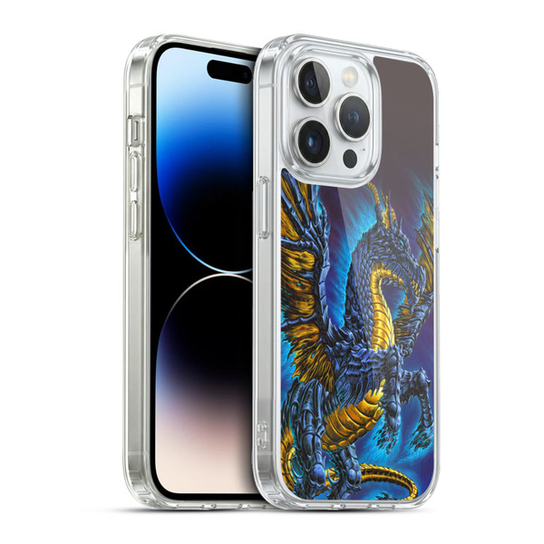 Ed Beard Jr Dragons Mare Soft Gel Case for Apple iPhone 13 Pro & MagSafe
