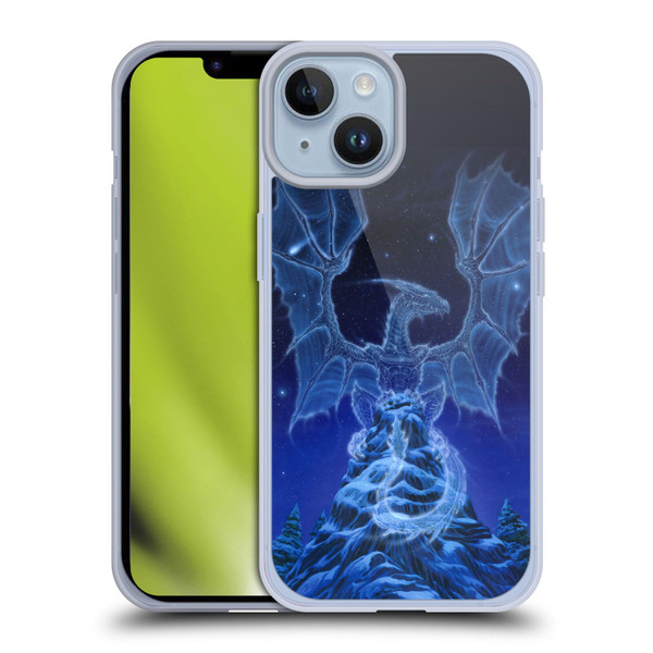 Ed Beard Jr Dragons Winter Spirit Soft Gel Case for Apple iPhone 14