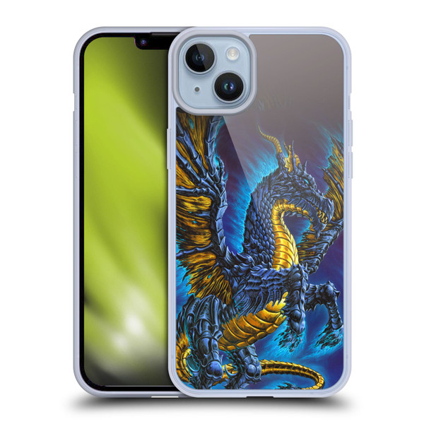 Ed Beard Jr Dragons Mare Soft Gel Case for Apple iPhone 14 Plus