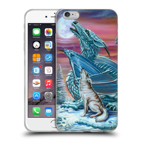 Ed Beard Jr Dragons Moon Song Wolf Moon Soft Gel Case for Apple iPhone 6 Plus / iPhone 6s Plus
