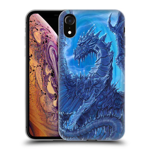 Ed Beard Jr Dragons Glacier Soft Gel Case for Apple iPhone XR