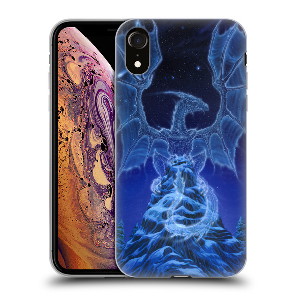 Ed Beard Jr Dragons Winter Spirit Soft Gel Case for Apple iPhone XR