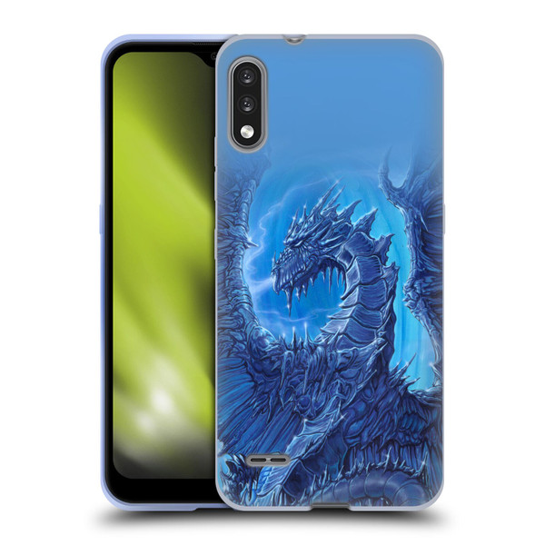 Ed Beard Jr Dragons Glacier Soft Gel Case for LG K22