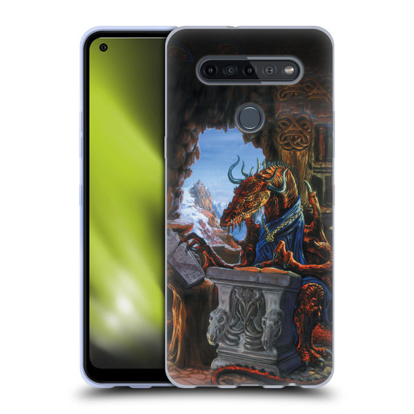 Ed Beard Jr Dragons Ancient Scholar Soft Gel Case for LG K51S