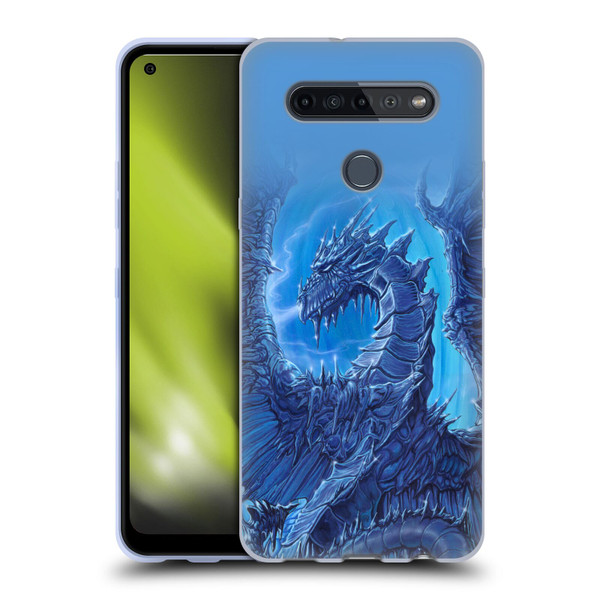 Ed Beard Jr Dragons Glacier Soft Gel Case for LG K51S